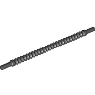 Lego hadice ohebná žebrovaná délka 10L, černá (6253307)
